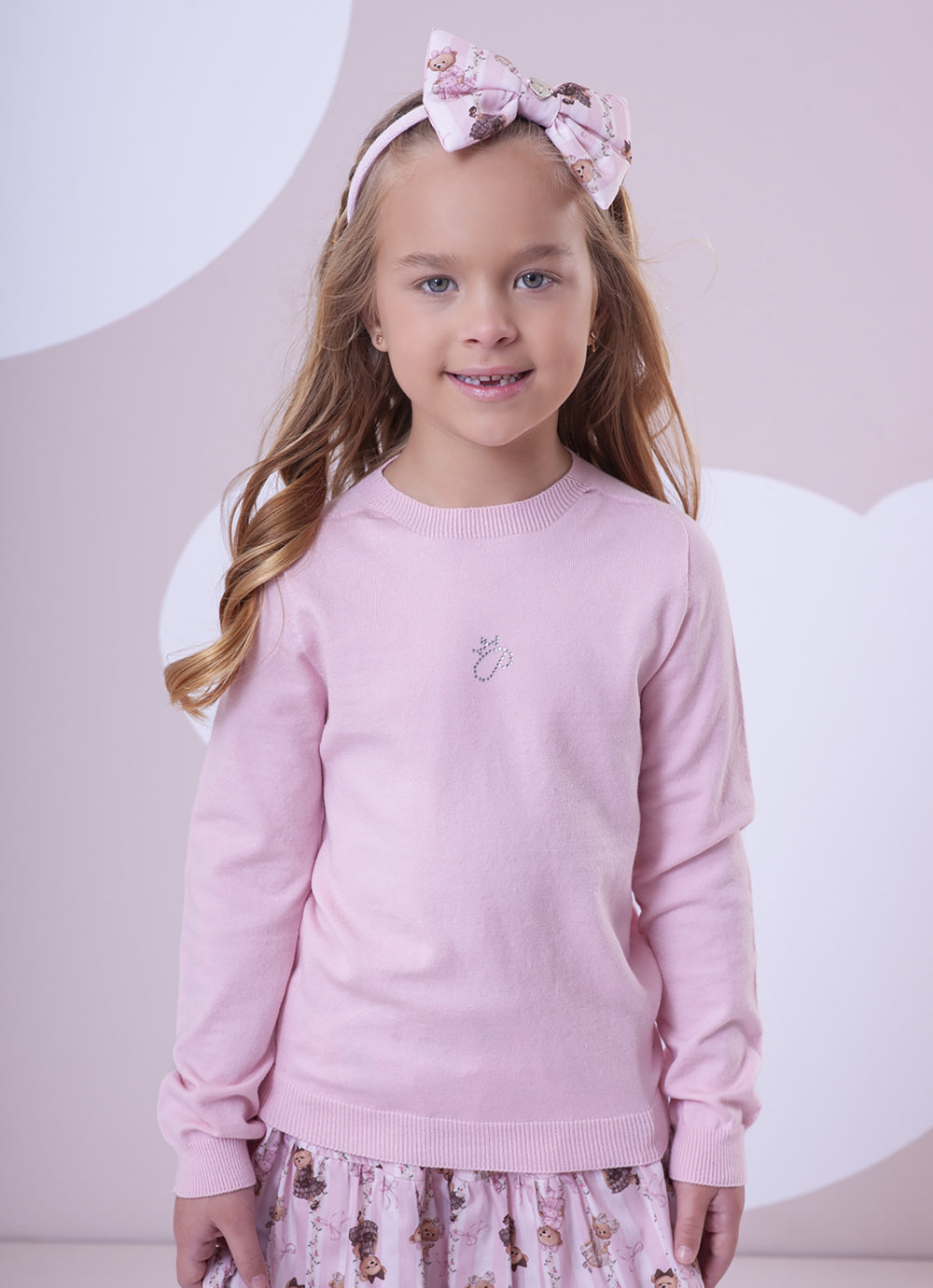 Blusa Tricot Meia Malha Sem Costura P Cristal