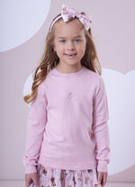 Blusa Tricot Meia Malha Sem Costura P Cristal