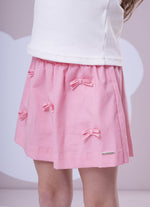 Conjunto Blusa Ribana Princess Saia Short Laçinhos