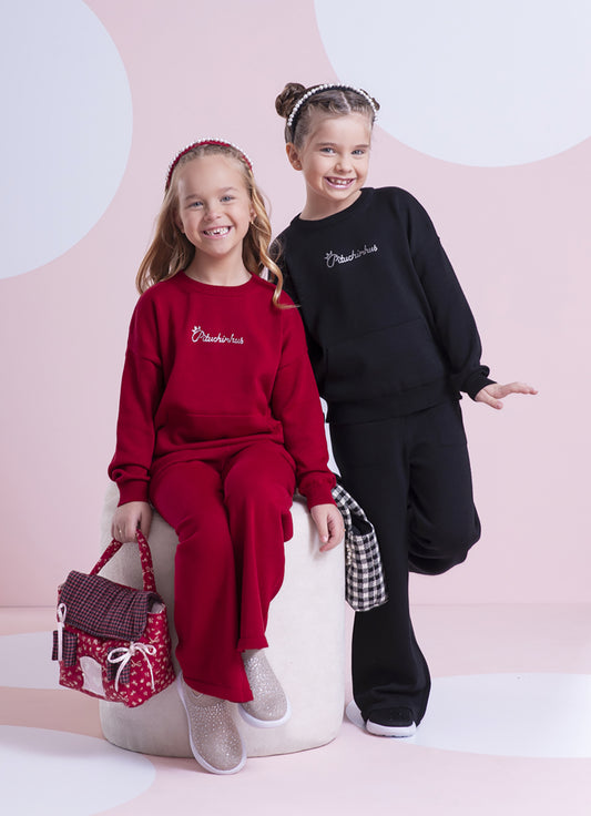 Calça Tricot Reta P Cristal