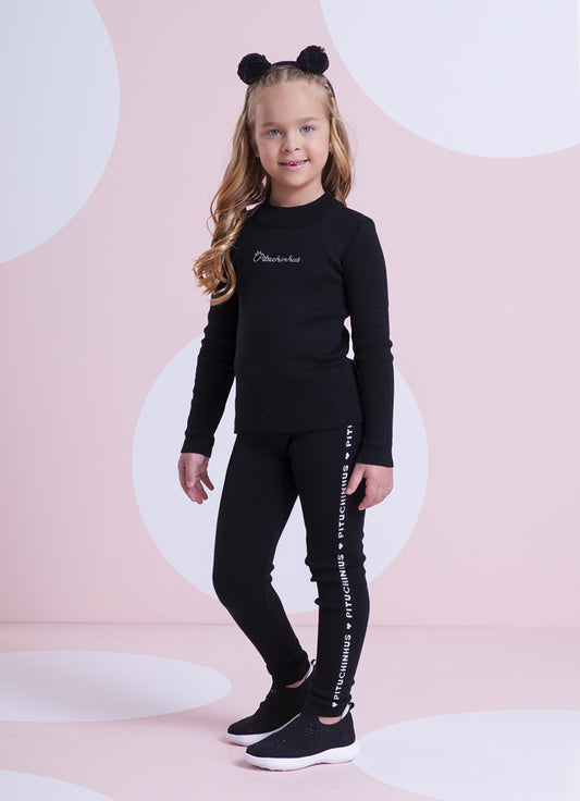 Legging Tricot Pituchinhus