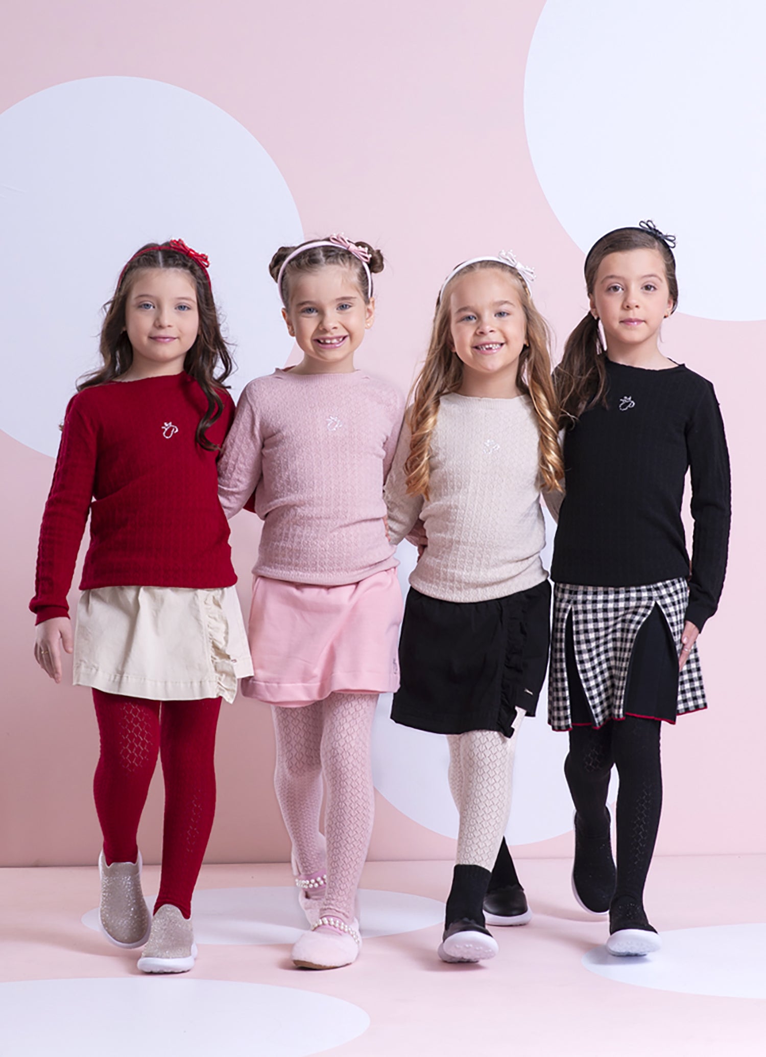 Meia Calça Tricot Rendada