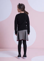 Meia Calça Tricot Rendada