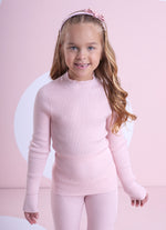 Blusa Tricot Canelada Sem Costura P Cristal