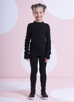 Blusa Tricot Canelada Sem Costura P Cristal