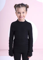 Blusa Tricot Canelada Sem Costura P Cristal