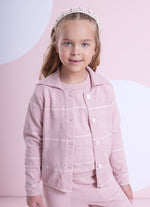 Casaco Tricot Gola Mix de Pontos