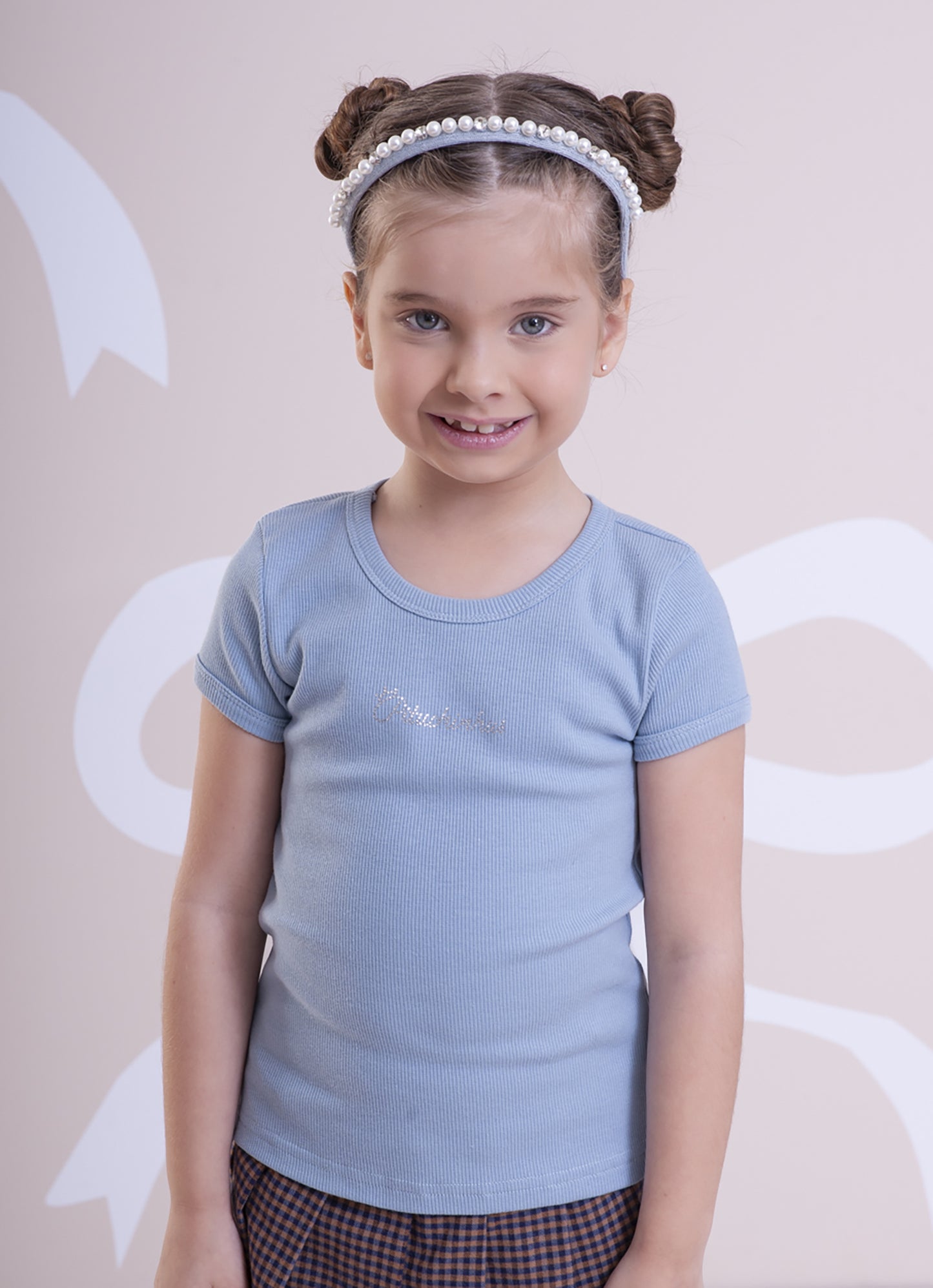 Blusa Ribana Pituchinhus Manga Curta