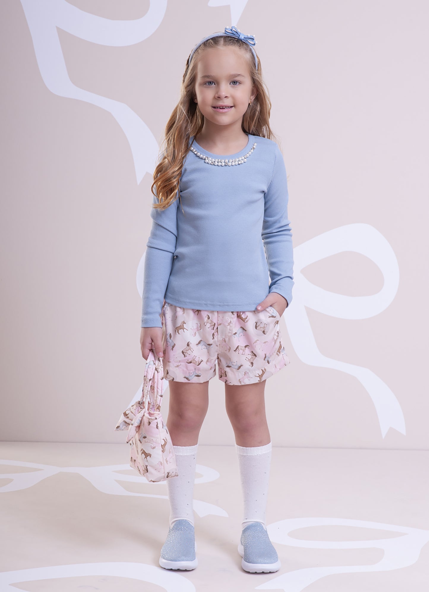 Blusa Ribana Bordado Pérolas e Cristais