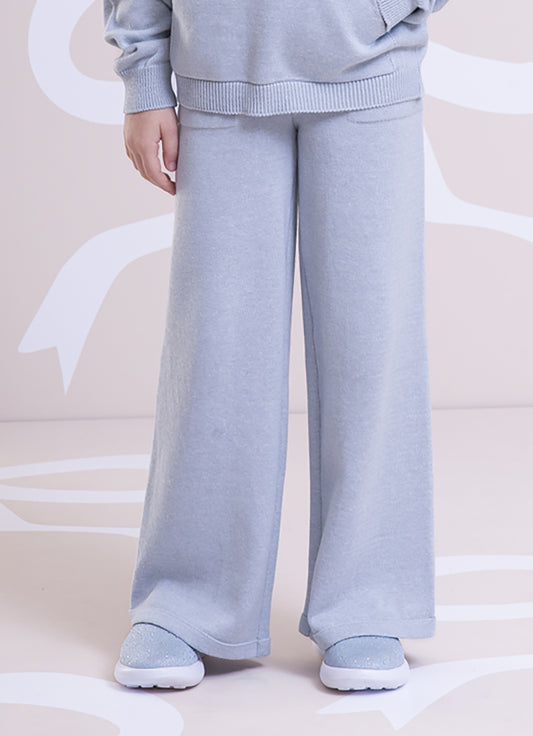 Calça Tricot Reta P Cristal