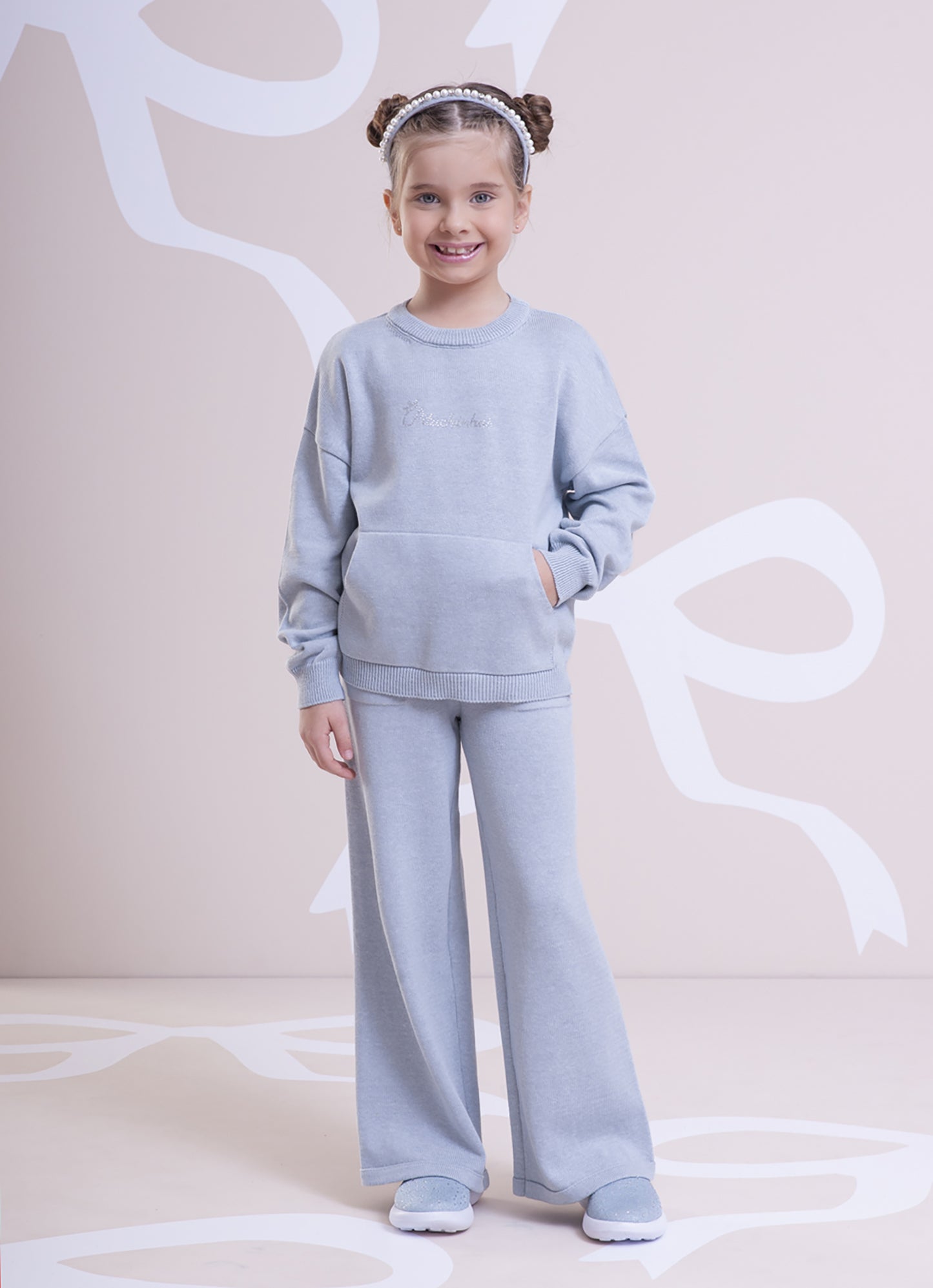 Blusa Tricot Canguru Pituchinhus Cristal
