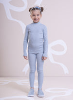 Blusa Tricot Canelada Sem Costura P Cristal