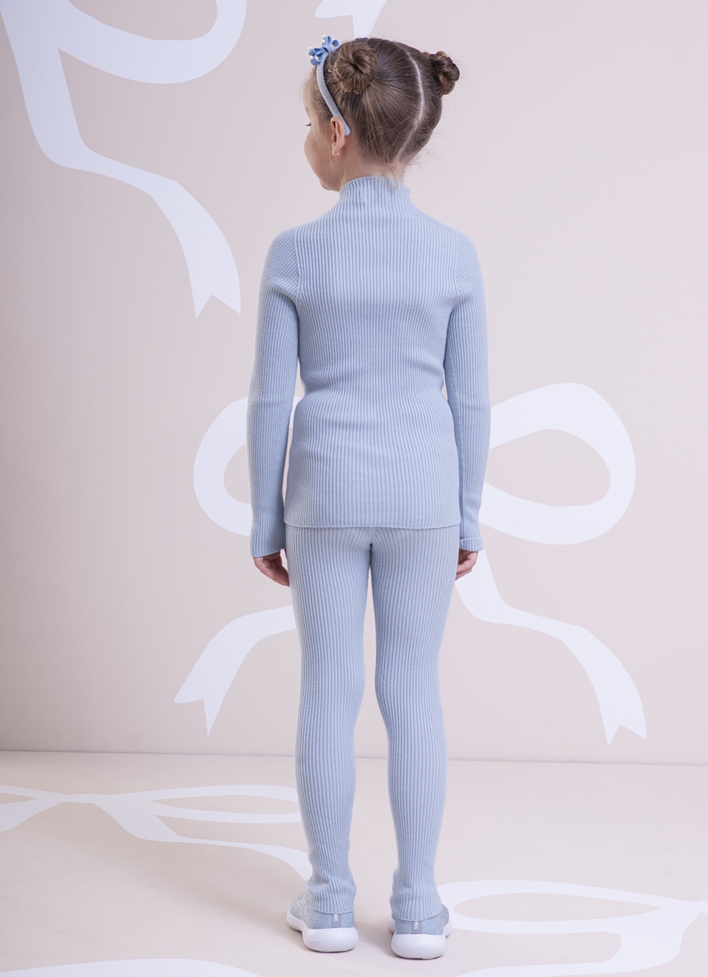 Legging Tricot Canelada Sem Costura