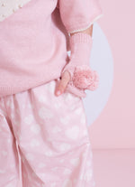 Calça Bloomer Algodão Estampa Corações