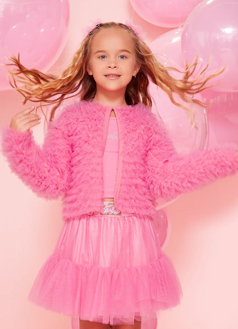Casaqueto Ribana Frufru Tule Barbie