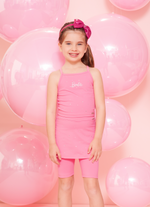 Blusa Alça Light Cristais Barbie
