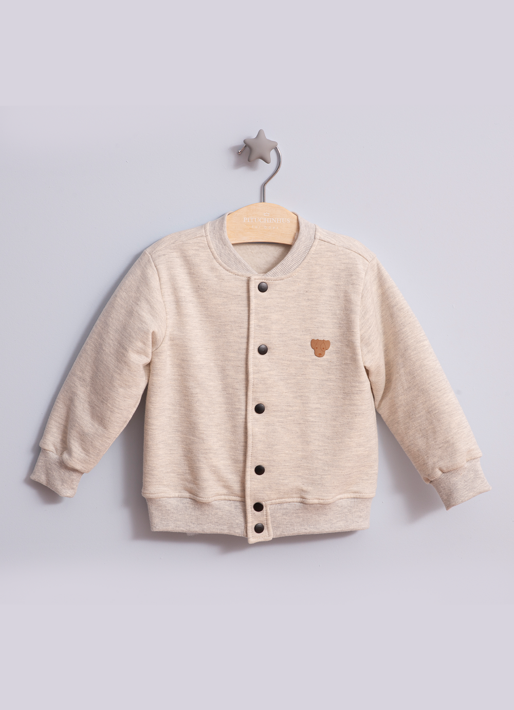 Casaco Bomber Moletom For Boys