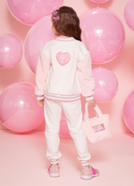 Calça Jogging Moletom Patche Barbie