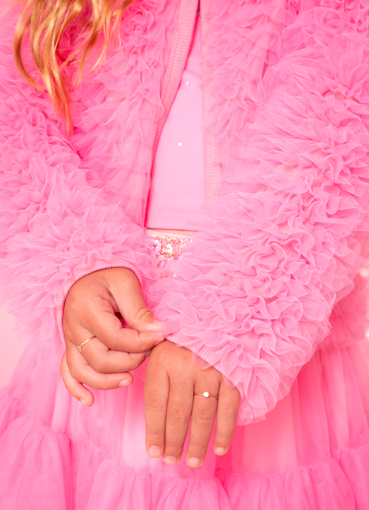 Casaqueto Ribana Frufru Tule Barbie
