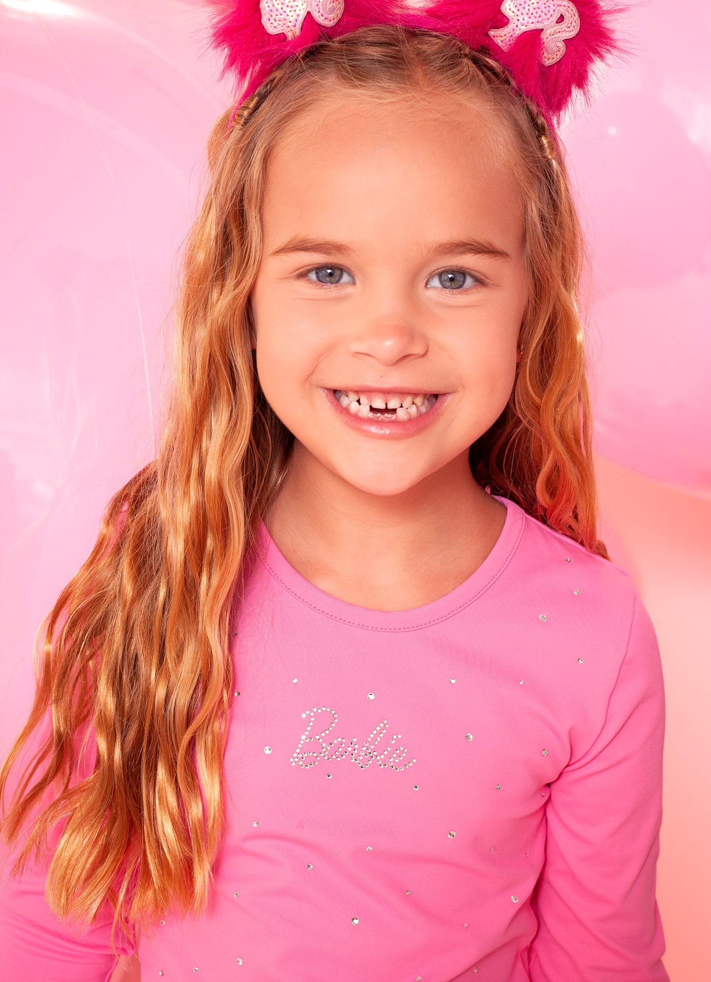 Blusa Light Cristais Barbie