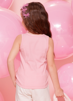 Regata Ribana Patche Coração Barbie