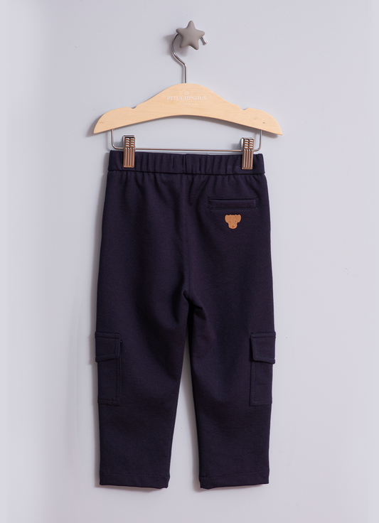 Calça Alfaiataria Malha Bolso Lateral For Boys