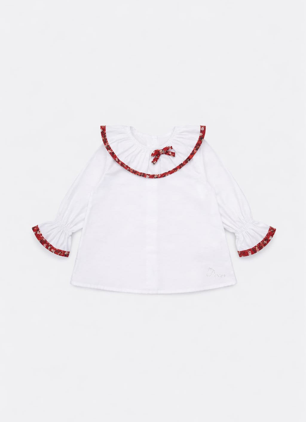 Camisa Tricoline Detalhe Onçinha