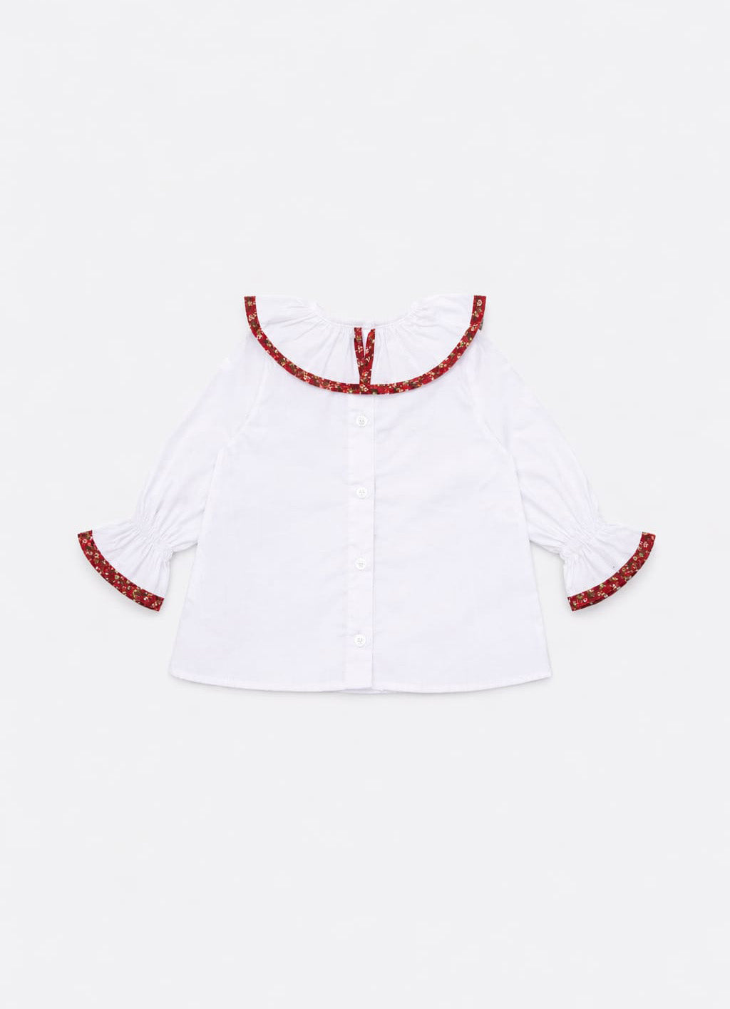 Camisa Tricoline Detalhe Onçinha