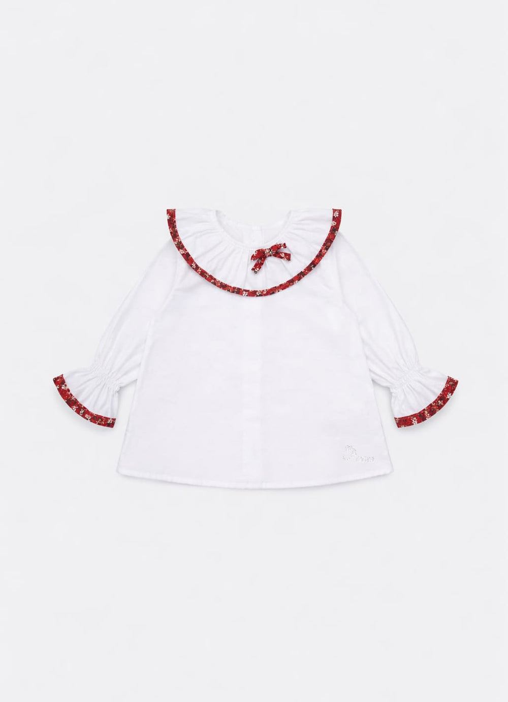 Camisa Tricoline Detalhe Onçinha