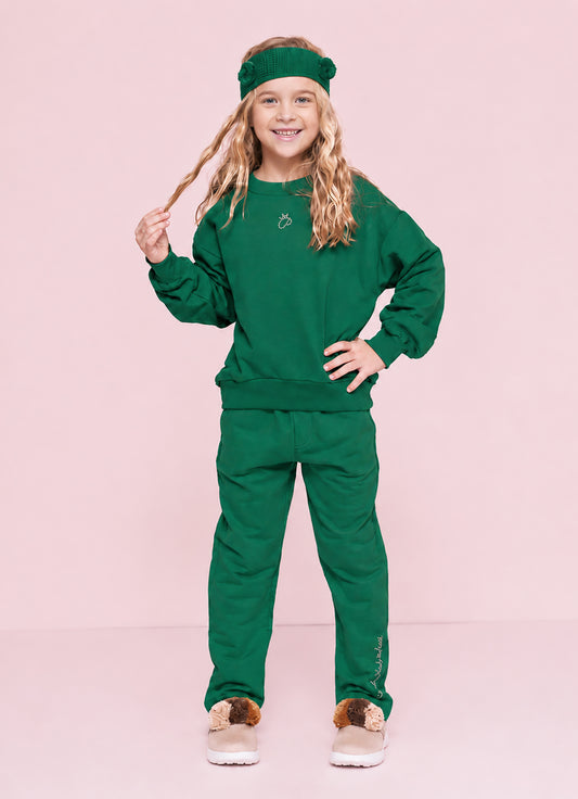 Blusa Moletom Felpado Cristal