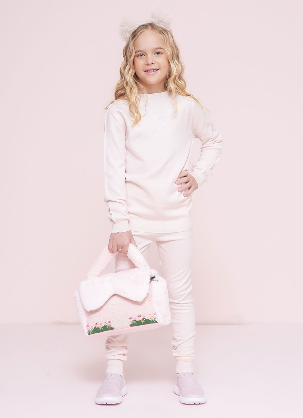 Bolsa Puffer Conceito Casinha Pele Jardim