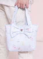 Bolsa Algodão Estampado Laço