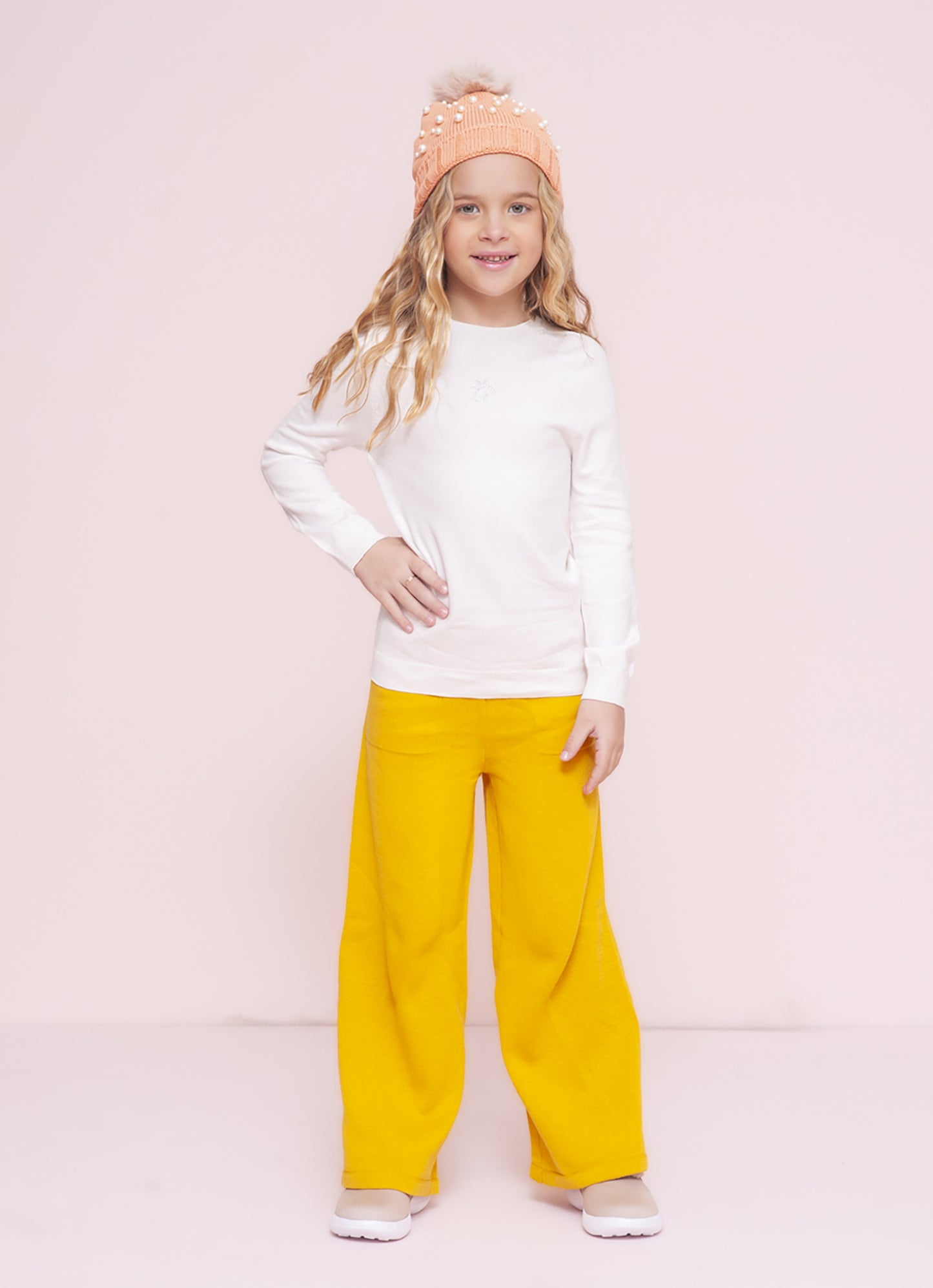 Calça Tricot Reta P Cristal