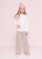 Calça Tricot Reta P Cristal