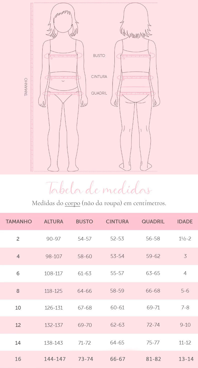 Tabela de Medidas
