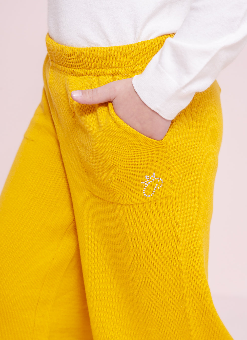 Calça Tricot Reta P Cristal