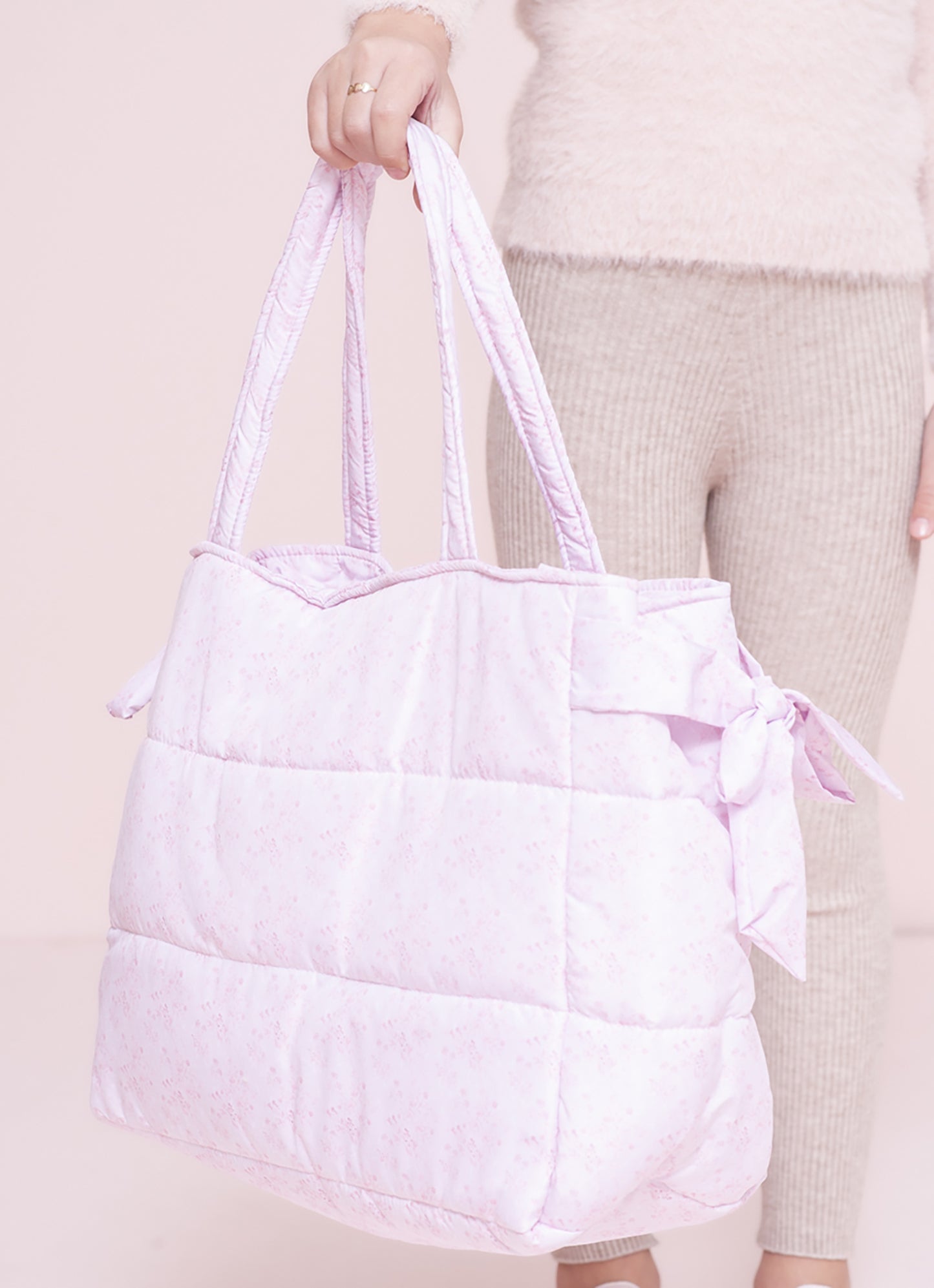Bolsa Puffer Estampa Resort